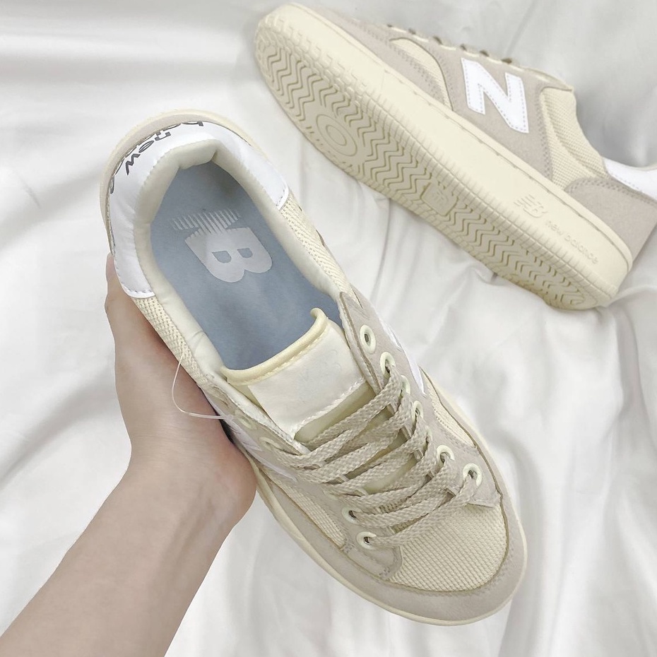 Giày N_B CRT.300 2.0 kem _ Mẫu Mới cao cấp  Fullbox, Giày thể thao nữ nb 2.0 ctr300 kem