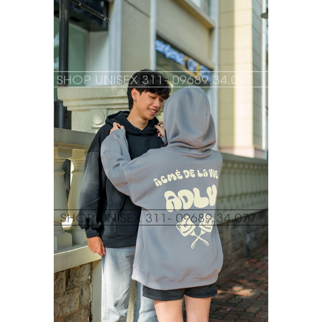 Áo hoodie ADLV kẹo mút hottrend, áo nỉ sweater full màu dễ phói đồ