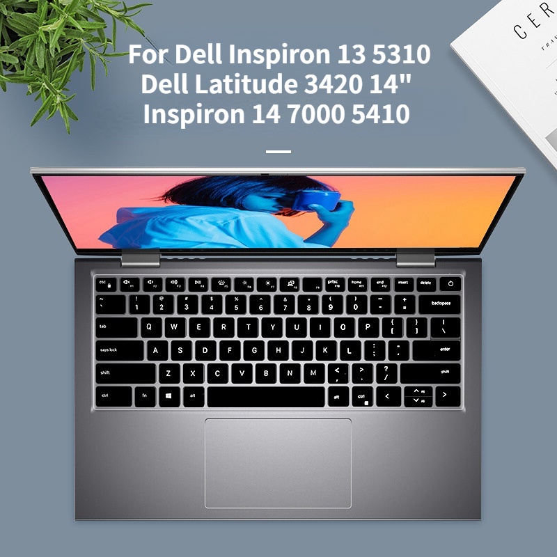 Miếng Silicon Bảo Vệ Bàn Phím Laptop Dell Inspiron 13 5310 2021 Dell Latitude 3420 14 "Inspiron 14 7000 7415 5410 5415 5418