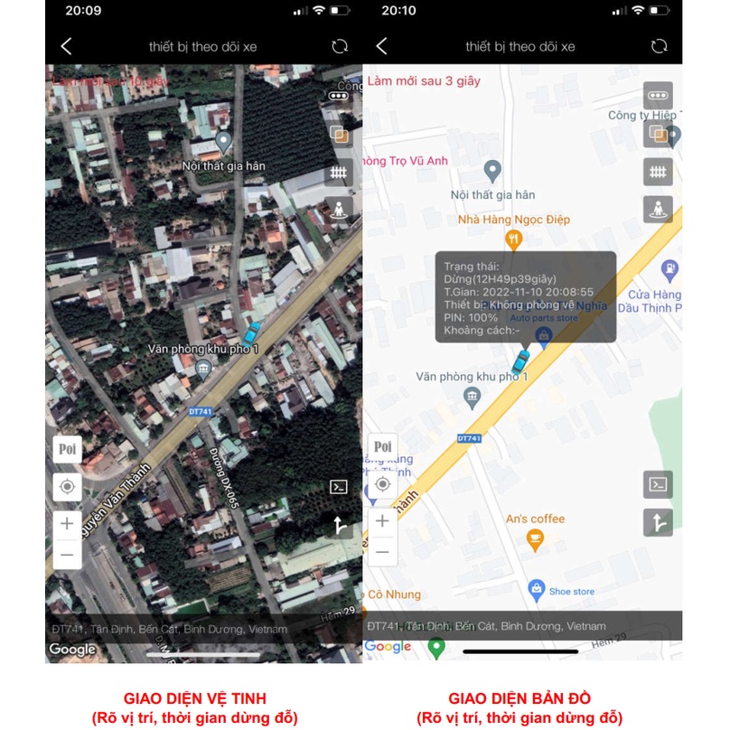 Thiết bị định vị không dây ô tô, xe máy V20S, V20+ chip thế hệ mới, pin 25-45 ngày, chính xác cực cao | BigBuy360 - bigbuy360.vn