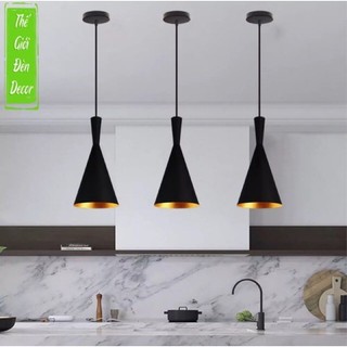 Đèn thả đơn Bắc Âu loa ABC Chao đèn trang trí bàn ăn quán cafe T072