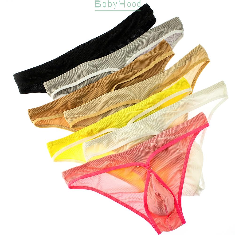 Underwear Briefs Bulge Pouch Thong Men\'s Sexy Sissy Panties Temptation#BBHOOD