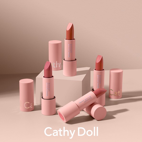 Son môi Cathy Doll Nude Matte Lipstick