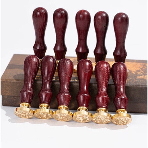 Con Dấu Đóng Sáp Niêm Phong Sealing Wax Họa Tiết Chữ Thank You, Wedding, Love, Handmade with love, made with love