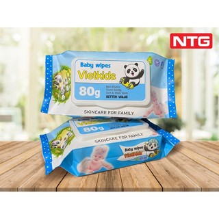 bịch khăn ướt 80 gr siêu mềm, khăn dày, khăn ko mùi
