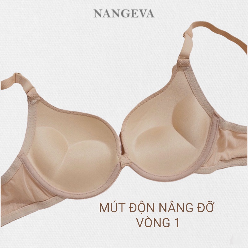 Áo ngực nơ siêu xinh mút vừa hàng thái NANGEVA 6611