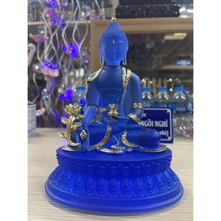 Tượng dược sư lưu ly vẽ vàng