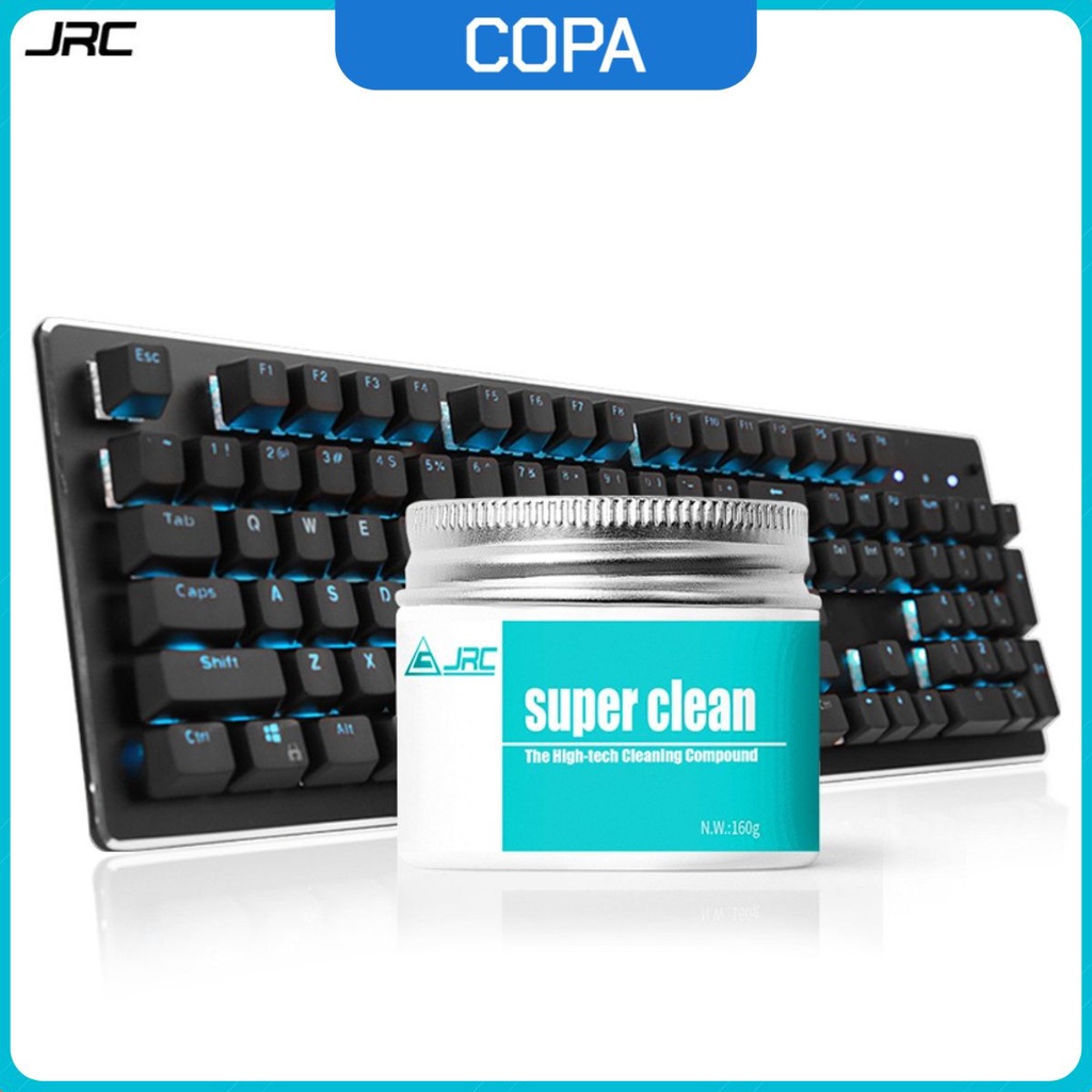 Keo dẻo JRC lăn bụi vệ sinh bàn phím máy tính, Lọ gel vệ sinh bàn phím laptop