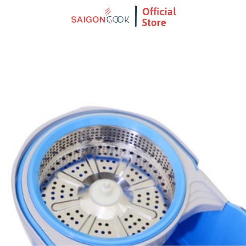 Bộ Lau Nhà Xmop Pro Saigoncook dung tích 20L sử dụng bông lau dán tiện lợi ,dễ dàng giặt sạch bằng máy giặt