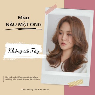 Thuốc nhuộm tóc Nâu Mật Ong LAHAVA 100ml