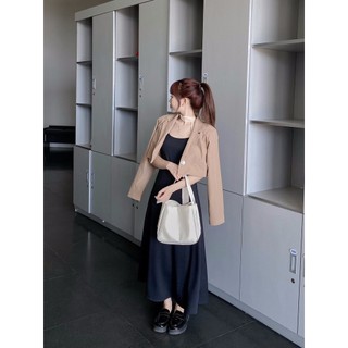 Áo blazer croptop nữ | Yuchi Blazer | Secodee