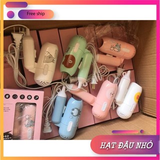 Máy sấy mini siêu cute hoạt hình cán gấp gọn