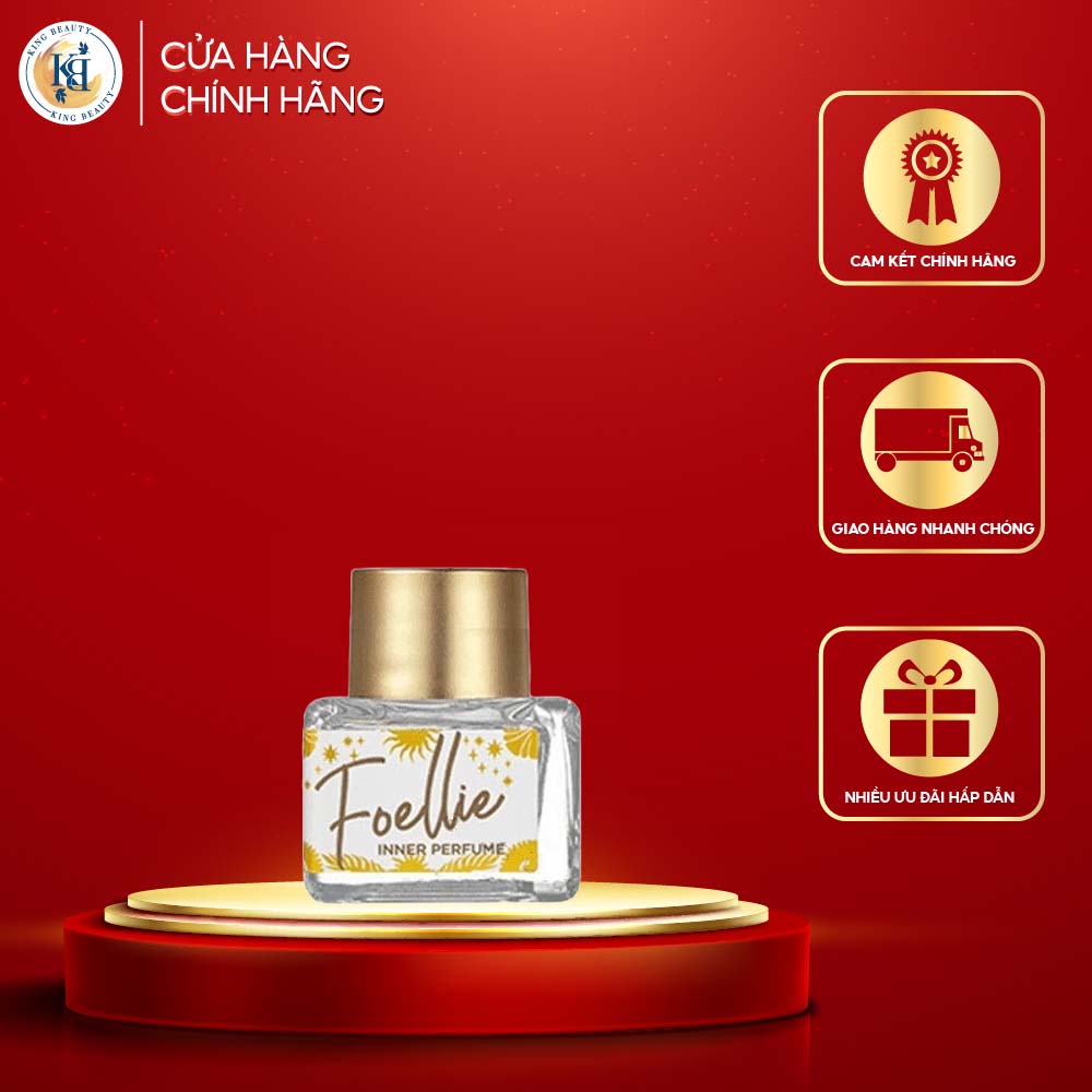 Nước Hoa Vùng Kín Hương Hoa Dịu Nhẹ Foellie Eau de Venus Inner Pefume 5ml