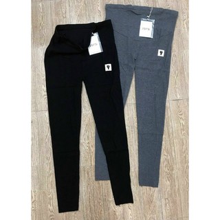 Quần legging bầu thun len tăm co giãn mềm mịn