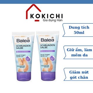 Kem dưỡng da chân balea schrundensalbe 50ml làm mềm da chân, giảm nứt nẻ