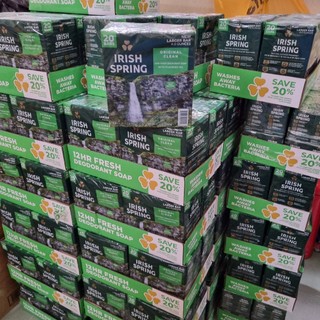 Xà bông cục Irish Spring ( lốc 20 cục ) mẫu mới