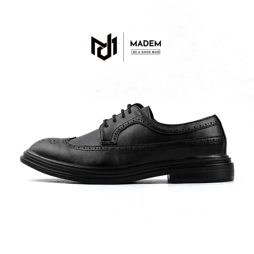 Giày nam MADEM cổ thấp LN6 da bò Nappa hơi hướng cổ điển - Full box bảo hành 12 tháng