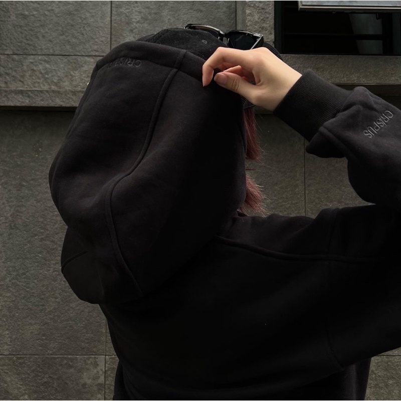 ÁO HOODIE LOGO ĐEN