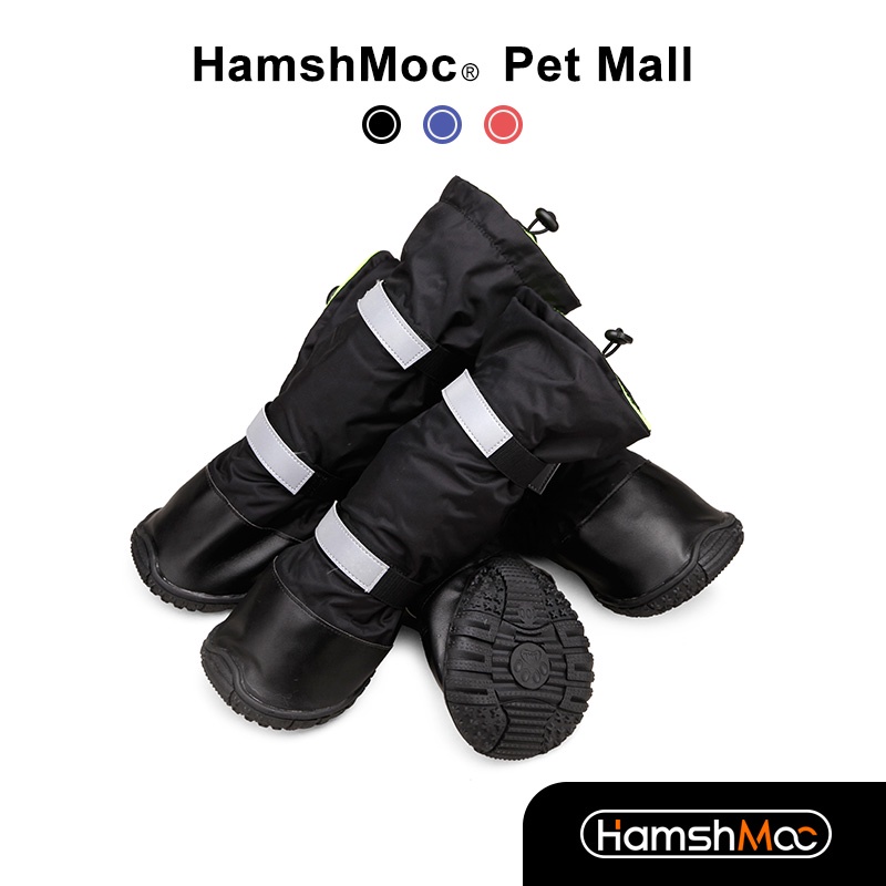 HamshMoc Ủng Đi Mưa Chống Nước Chống Trượt Mềm Mại Cho Chó