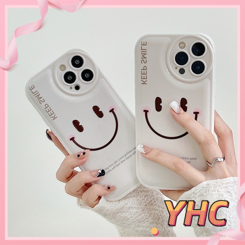 ốp iphone  Silicon Hình Mặt Cười Đơn Giản Cho iphone6 6splus 7 7plus 8 8plus XR x xs 12 11 pro max plus 13 promax-5002