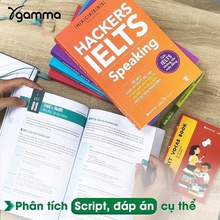 Sách - Lẻ/Combo Hackers IELTS (Có File Nghe): Listening + Reading + Writing + Speaking (Gamma books)
