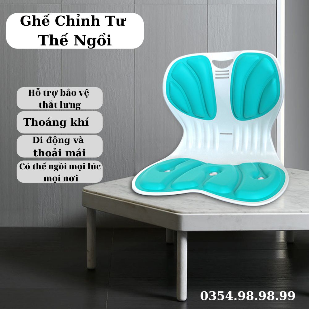 Ghế Chỉnh Dáng Ngồi Chống Gù Công Thái Học ,Ghế Giảm Áp Lực Cột Sống Hàng Chính Hãng