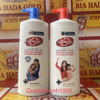 Sữa tắm lifebuoy 1kg ( có sẵn 2 màu )