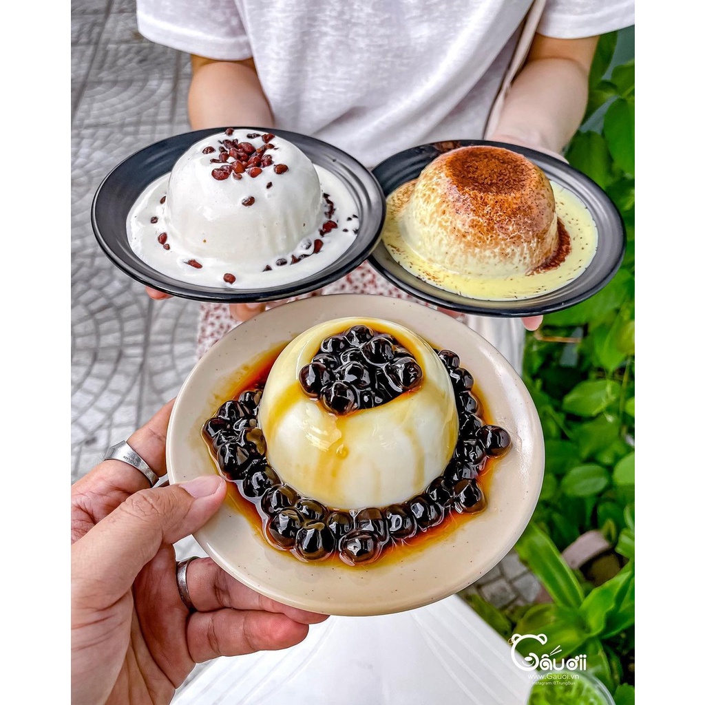 Set 100g Làm 1.2 KG Tàu Hũ Singapore Soya Pudding / Tào Phớ / Đậu Hũ Non Vị Truyền Thống, Lá Dứa, Caramel