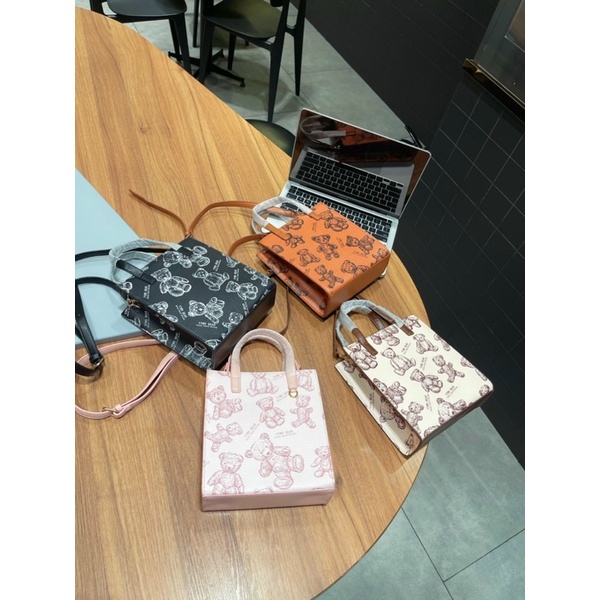 Túi điện thoại gấu sz20x25x7 đựng vừa điện thoại