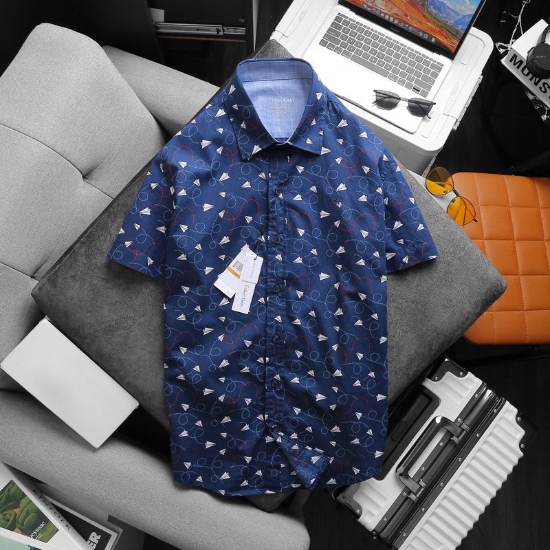 ÁO SƠ MI CK HOẠ TIẾT