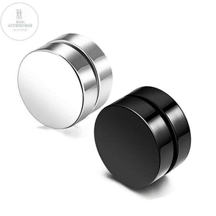 Khuyên Tai Nam Châm tròn IDOL basic GD GIÁ 1 CHIẾC, Bông Tai Hoa Tai Nam Không Cần Bấm Lỗ Cực Chất Maxshopdoc