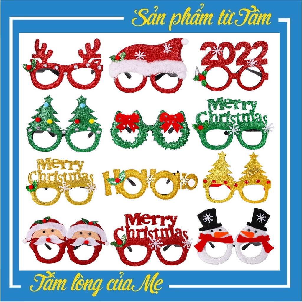 Kính Noel Giáng Sinh Cho Bé Đủ Kiểu Siêu Cute