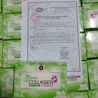 Cần tây diệp lục collagen