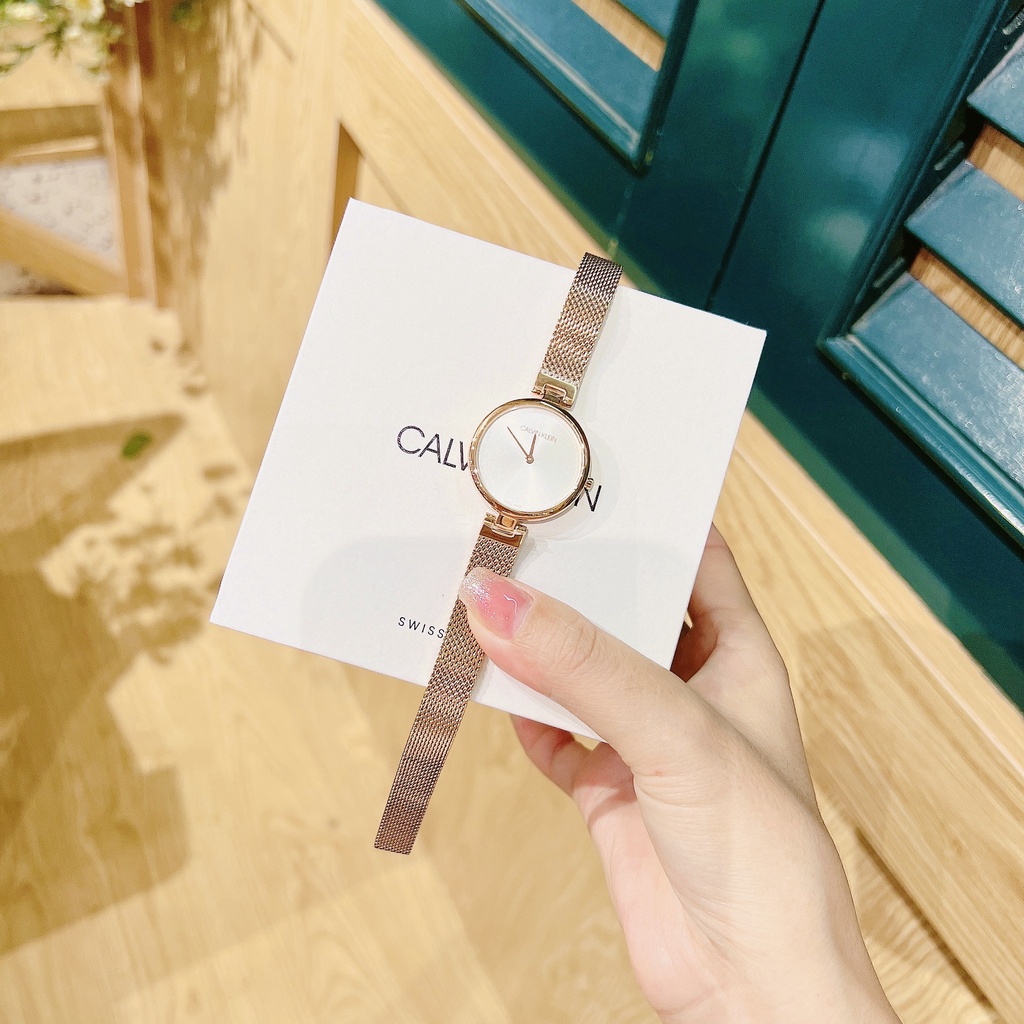 Đồng hồ Calvin Klein K8G23626 rosegold fullbox