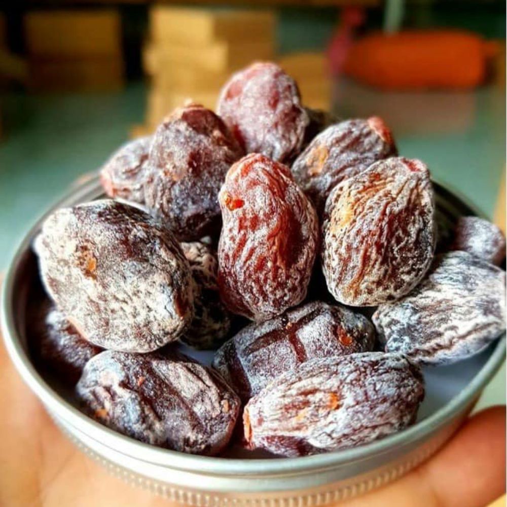 Xí muội ô liu đen Kenmart siêu ngon, ô mai ô liu xí muội chua chua ngọt ngọt, hộp 500g, đô ăn vặt ngon