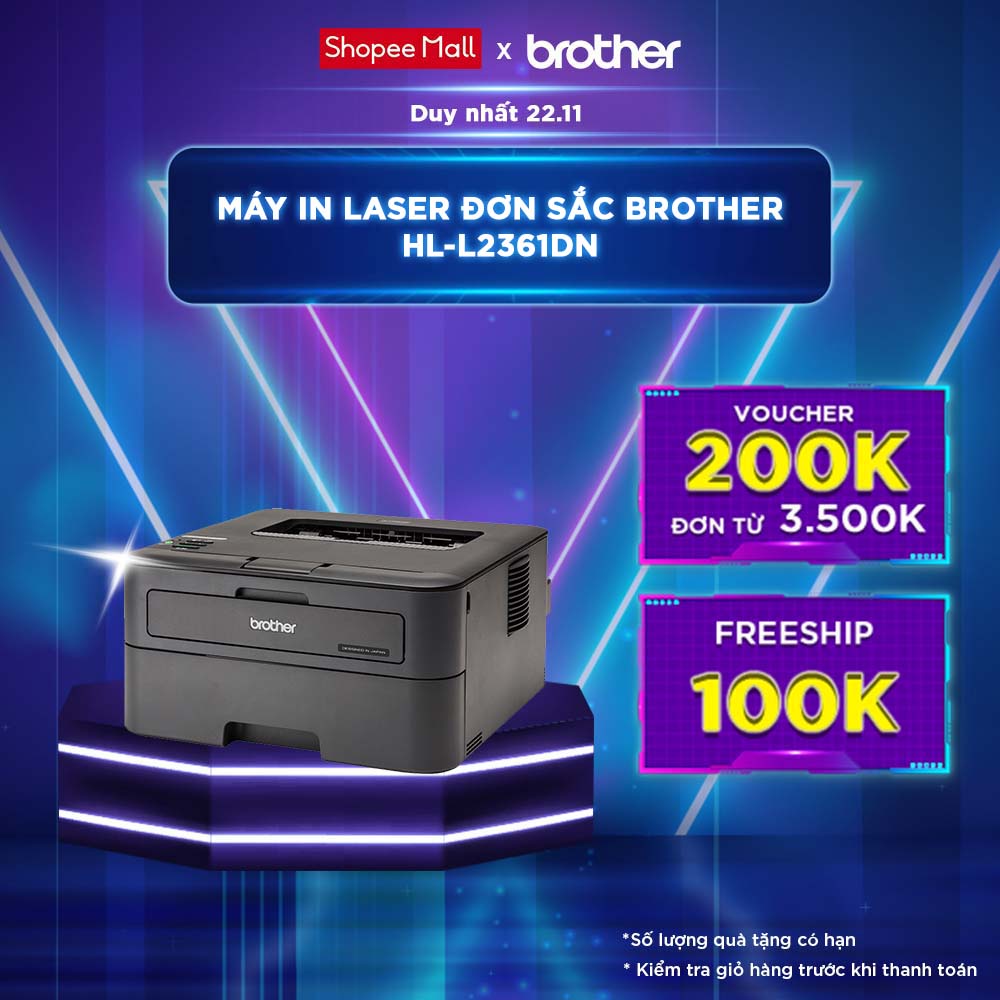 Máy in laser đơn sắc Brother HL-L2361DN