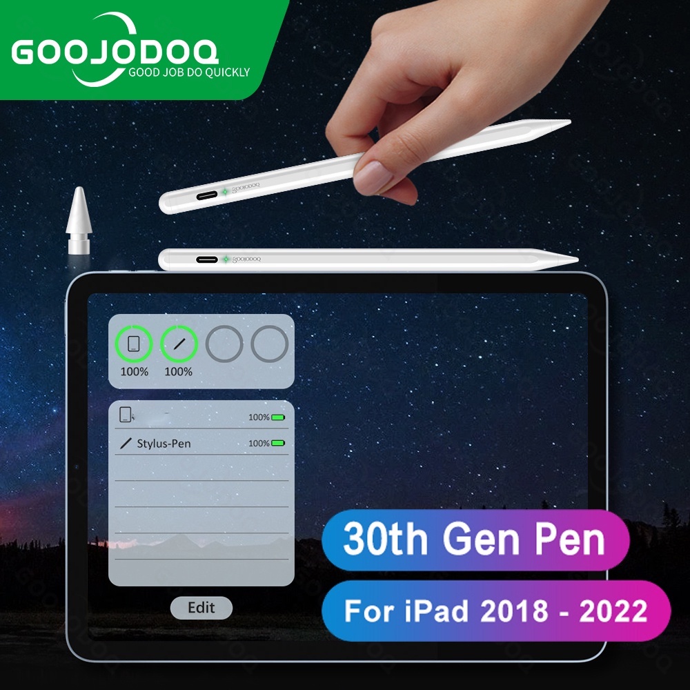 Gift Goojodoq Vỏ Bảo Vệ Bút Cảm Ứng bluetooth Dành Cho ipad pencil 2 1
