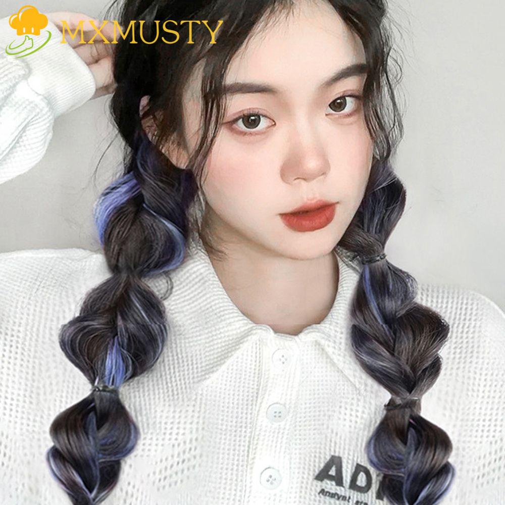 Tóc Giả Thắt Bím Kiểu Công Chúa Dễ Thương Bắt Mắt