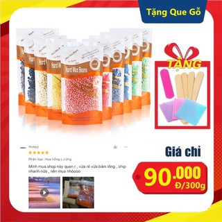 (Giá Hủy Diệt) Sáp wax nóng viên Hard wax beans 300g Chính Hãng Liddy Tẩy lông