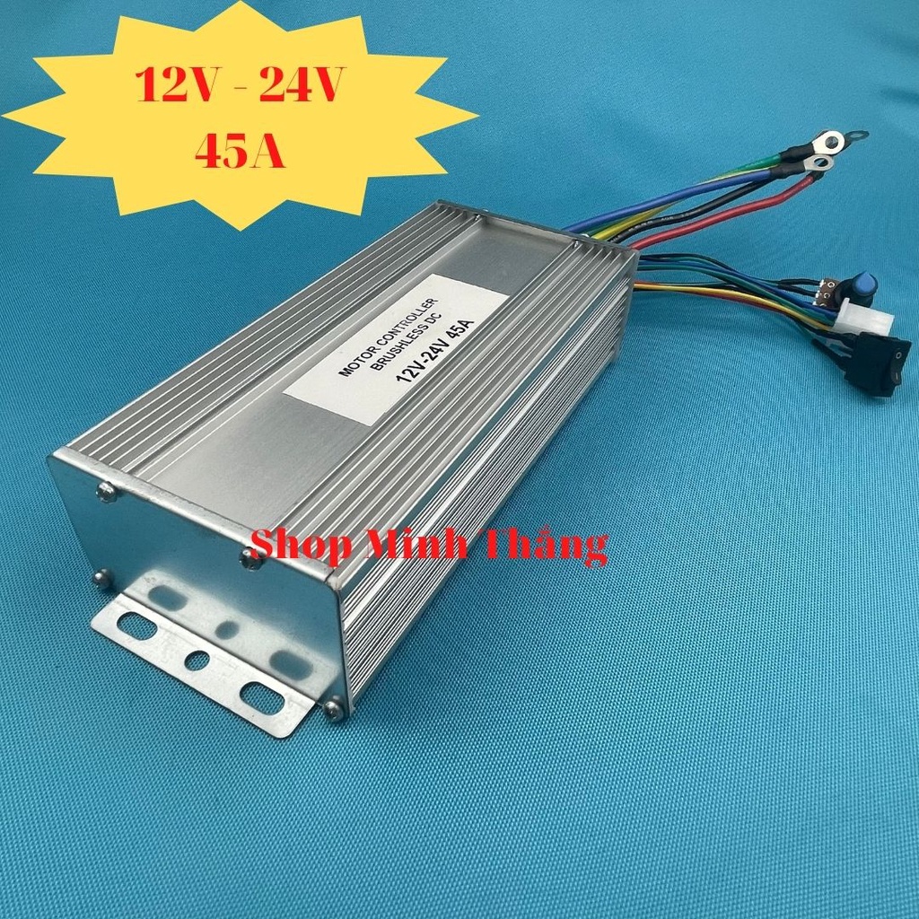 Mạch Điều Khiển Tốc Độ Motor Brushless 12V-24V 30A/45A