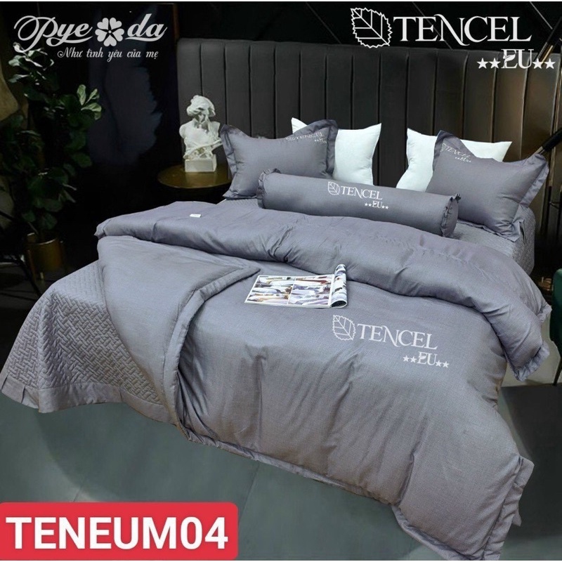 bộ chăn ga gối tencel EU(5 món)