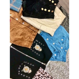 chân váy xả live