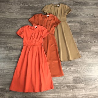 BEUCLOSET - Đầm tay ngắn đệm Form xoè chất dày dặn