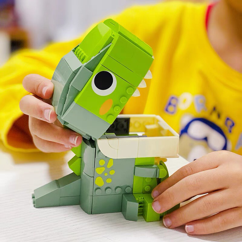 Hộp Đựng Bút / Đồ Chơi Lego Mô Hình Khủng Long - Đồ chơi lắp ráp xếp hình