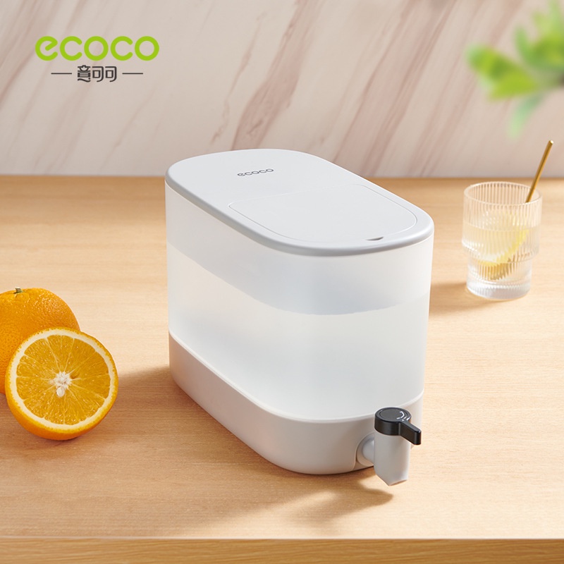 Bình đựng nước trái cây có vòi ECOCO, bình nước để tủ lạnh 4L E2212