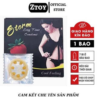 Bao cao su storm bi hộp 1 cái