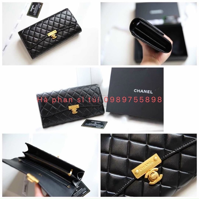 túi ví cầm tay full box , kèm dây xích đeo dài