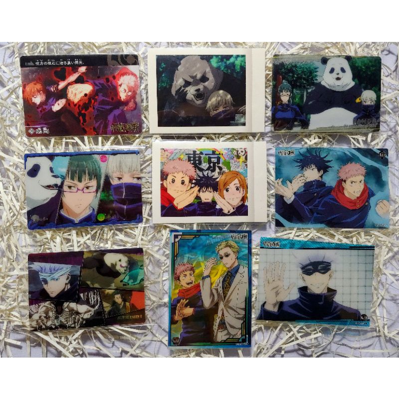 Card Metal/Pola/Clear card/Carddass/Card bóng chày JJK - jujutsu kaisen, Gojo,Toge,Yuji