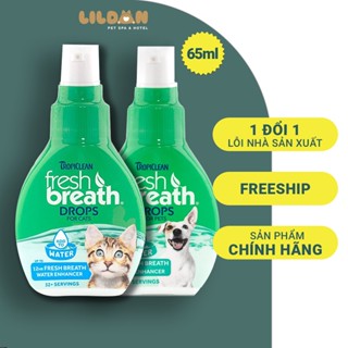 [Chính hãng] TROPICLEAN Nước Uống Trị Hôi Miệng Ngăn Ngừa Mảng Bám Cho Thú Cưng Dạng Đậm Đặc