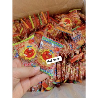 500g bánh quy mặt trời đỏ